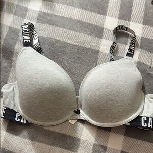 Cacique Gray Women's Bra